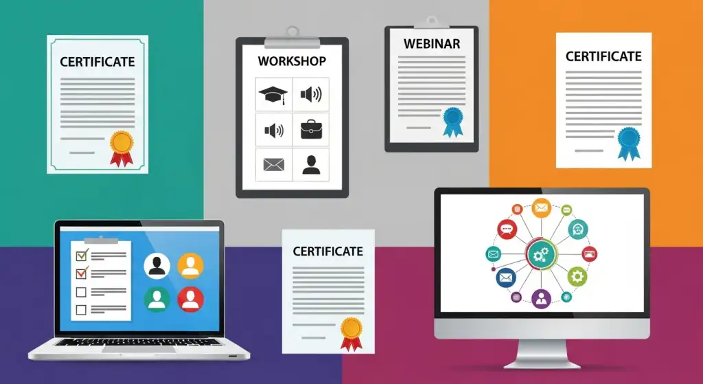 Sertifika, Kurs ve Eğitimler